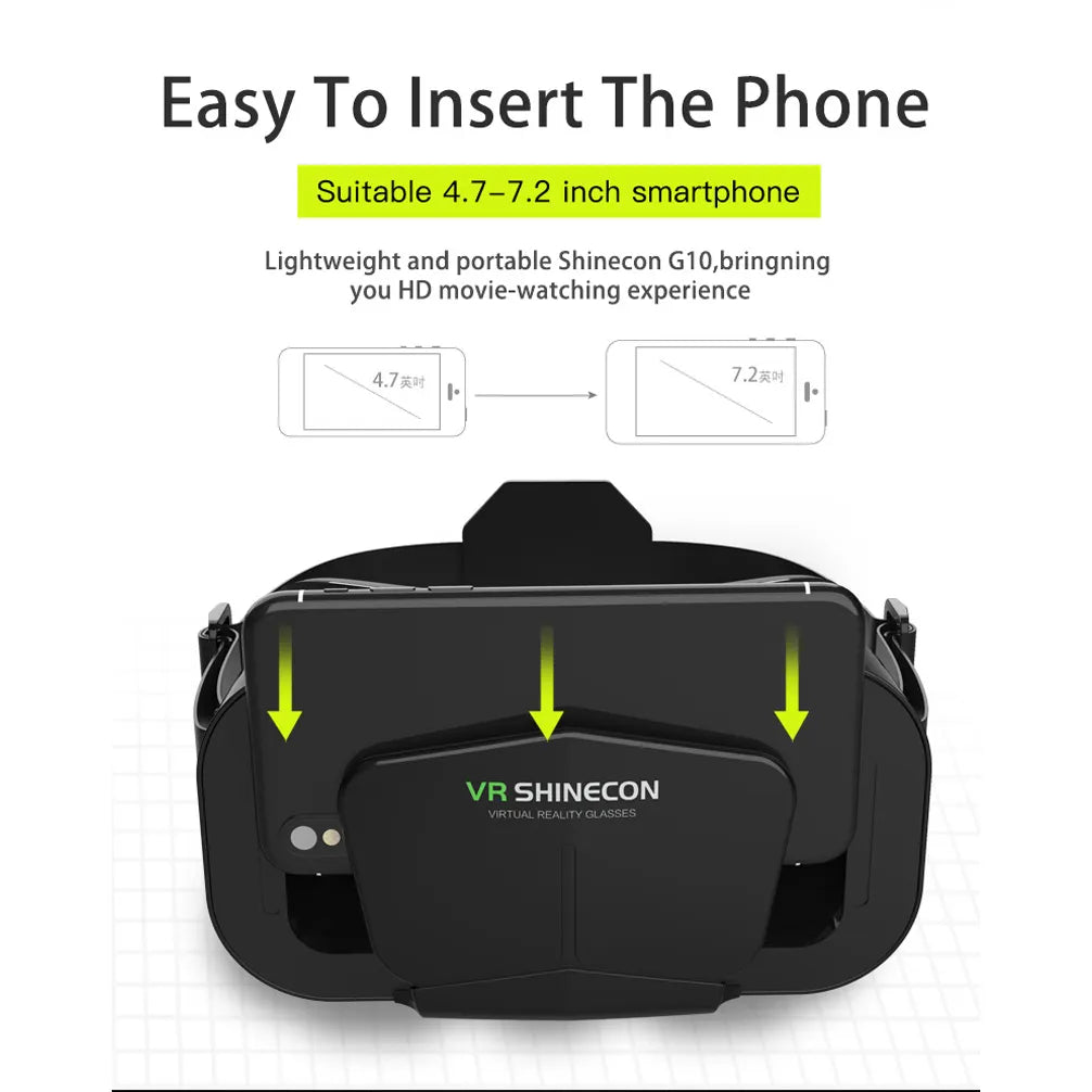 3D Virtual Reality Glasses Headset - Nik&Em