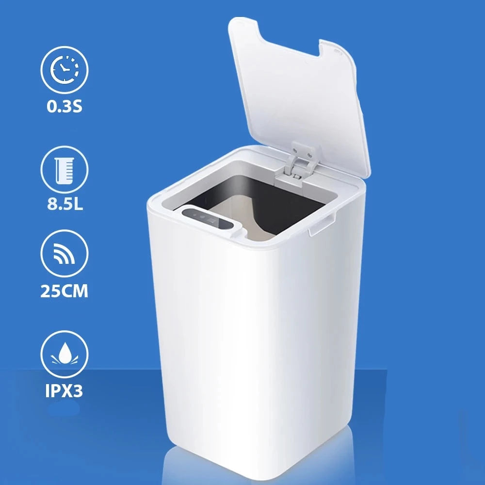 Automatic Smart Sensor Trash Can - Nik&Em