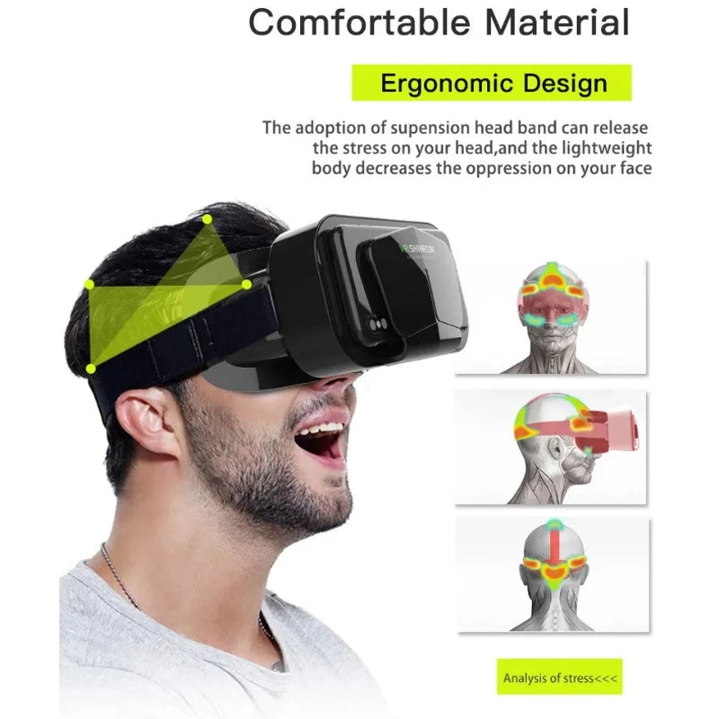 3D Virtual Reality Glasses Headset - Nik&Em